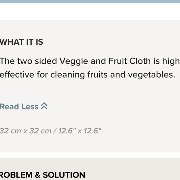 Norwex Veggie and Fruit Scrub Cloth NWOT - Picture 4 of 11